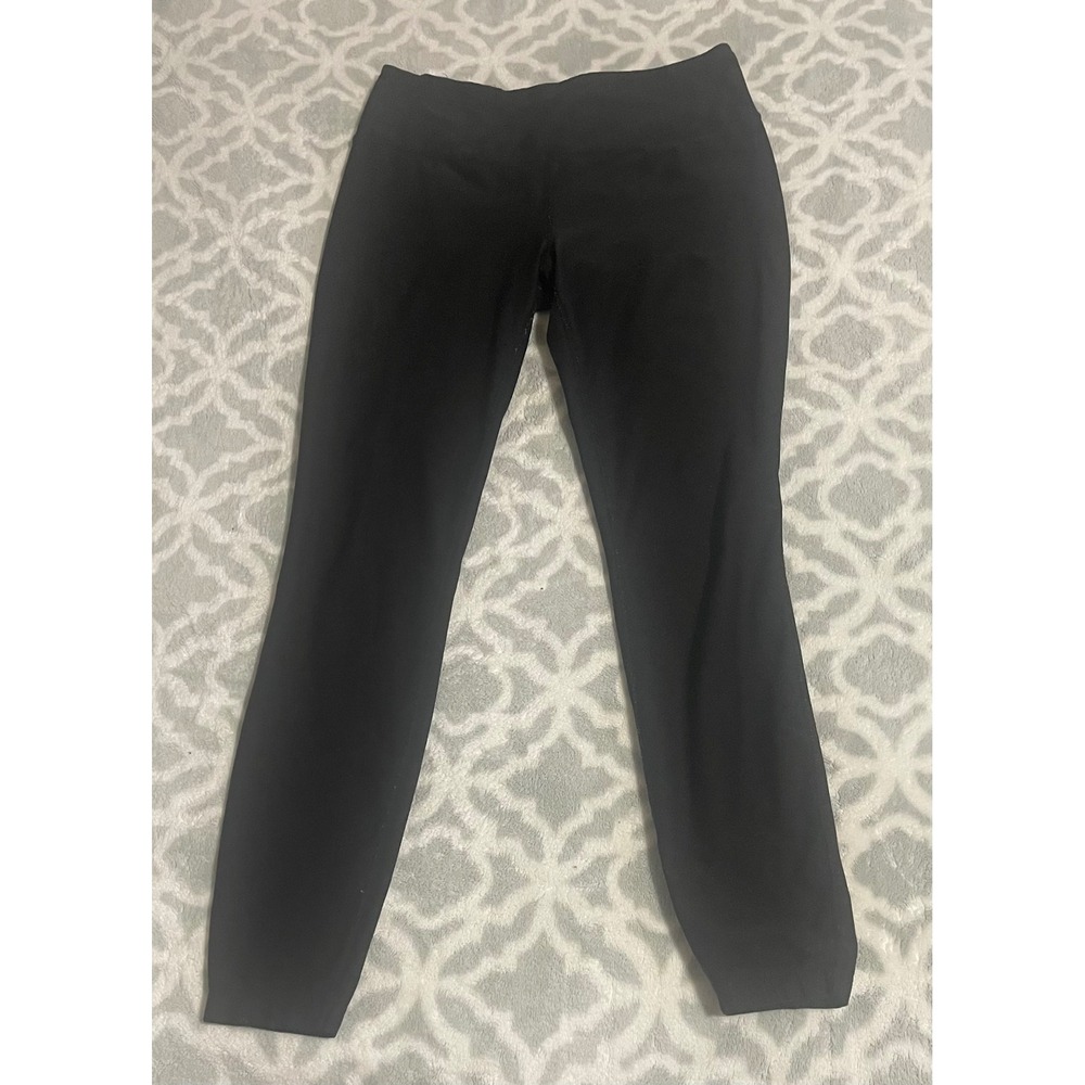 Eddie‎ Bauer Womens Black Active Leggings Size Medium Stretch Yoga Pants